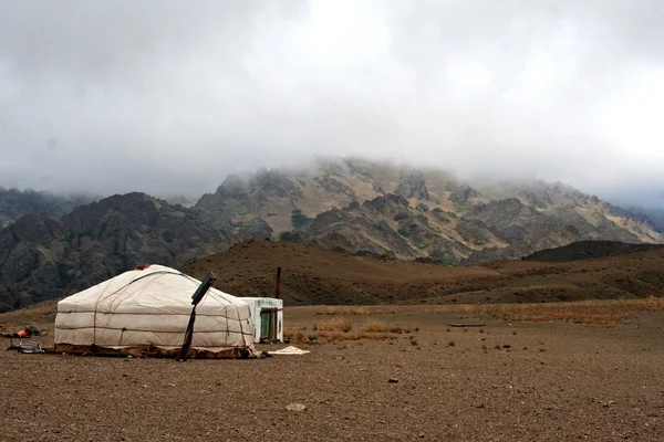 Jurt camp, Mongoliet — Stockfoto