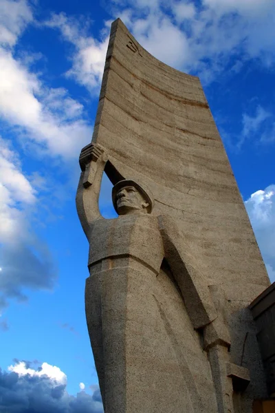De zaisan tolgoi - monument voor Sovjet-leger in ulaanbaatar — Stockfoto