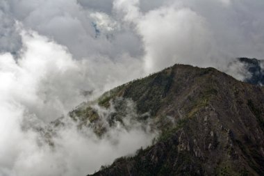 Doğu sayan Dağları, doruğuna aşk bölge, Sibirya, Rusya Federasyonu
