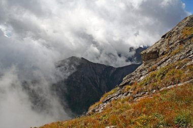 Doğu sayan Dağları, doruğuna aşk bölge, Sibirya, Rusya Federasyonu
