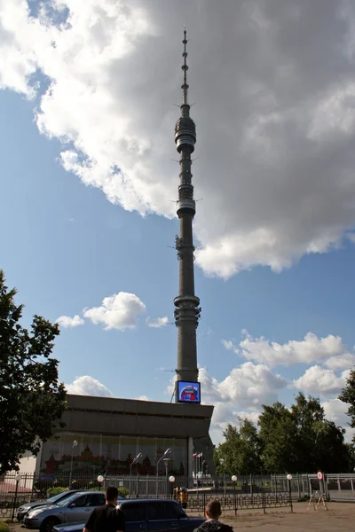 Osztankinói tévétorony, Moszkva — Stock Fotó