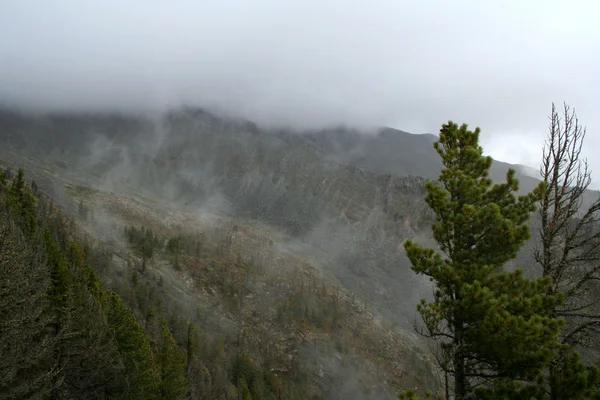 Pegunungan Sayan Timur, Puncak Cinta wilayah, Siberia, Rusia — Stok Foto