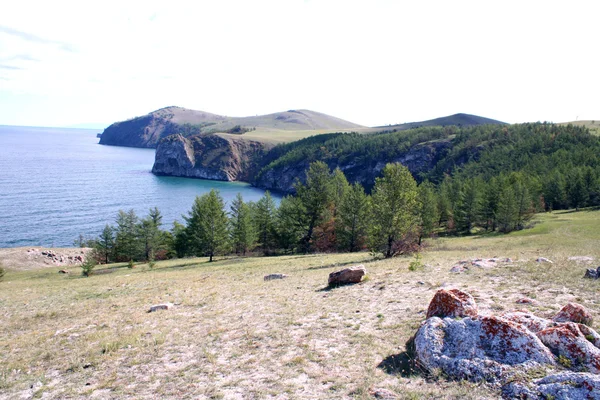 Ostrově Olkhon, jezero Bajkal, Sibiř, Rusko — Stock fotografie