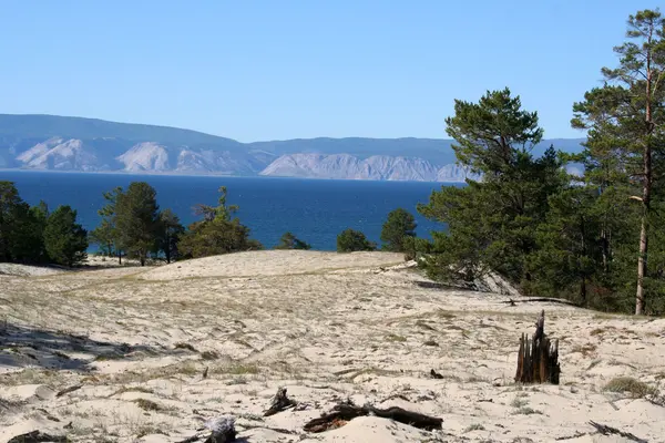 Pulau Olkhon, Danau Baikal, Siberia, Rusia — Stok Foto