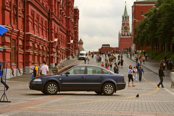 Rudé náměstí v Moskvě, Rusko — Stock fotografie