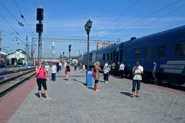 Transsibirische Eisenbahn — Stockfoto