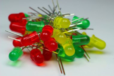 thre LED'ler, elektronik bileşenler