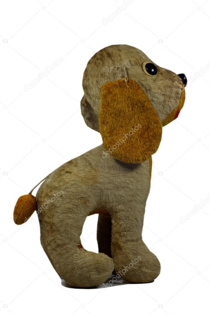 old dog stuffed animal