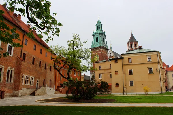 Castelo Real de Wawel em Cracóvia, Polônia — Fotografia de Stock