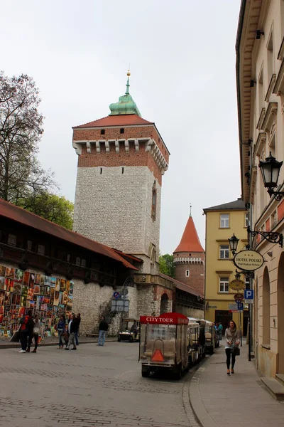 St Florian s Gate, Cracow — Stok fotoğraf