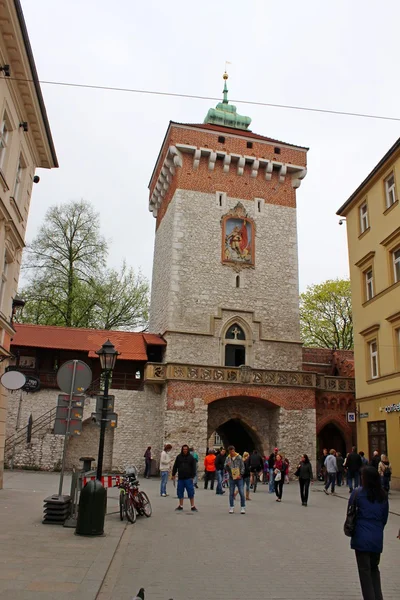 St. florian s bramy, Kraków — Zdjęcie stockowe