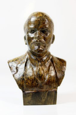 lenin heykeli Ahşap oyma