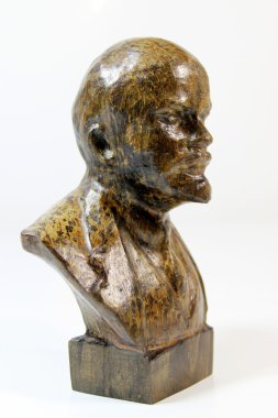 lenin heykeli Ahşap oyma