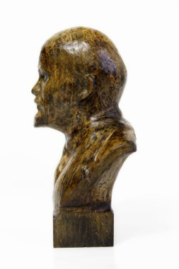 lenin heykeli Ahşap oyma