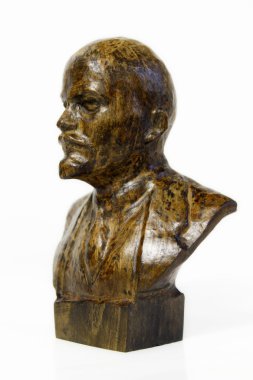 lenin heykeli Ahşap oyma