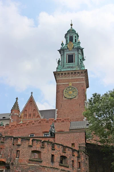 Hrad Wawel v Krakově, Polsko — Stock fotografie