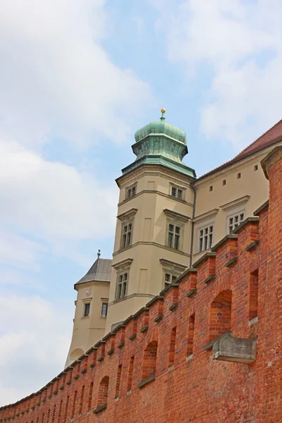 Κάστρο Wawel στην Κρακοβία, Πολωνία — Φωτογραφία Αρχείου