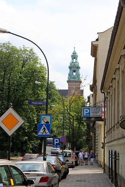 Wawel kastély, Krakkó, Lengyelország — Stock Fotó