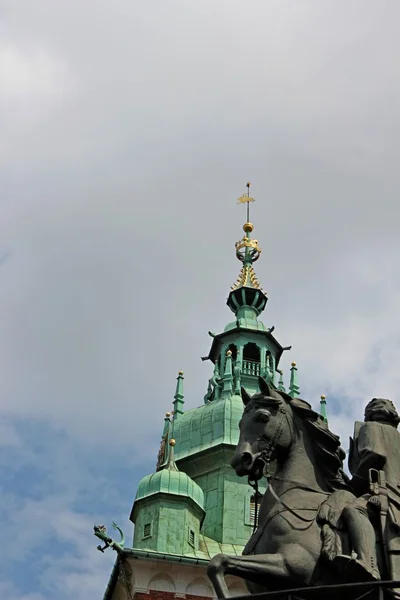 Hrad Wawel v Krakově, Polsko — Stock fotografie