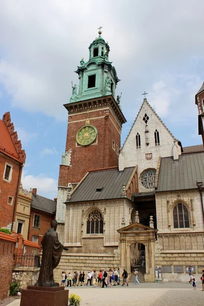 Castelo de Wawel em Cracóvia, Polônia — Fotografia de Stock