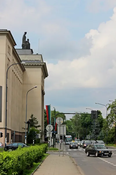 AGH Universiteit van wetenschap en technologie in Krakau, Polen — Stockfoto