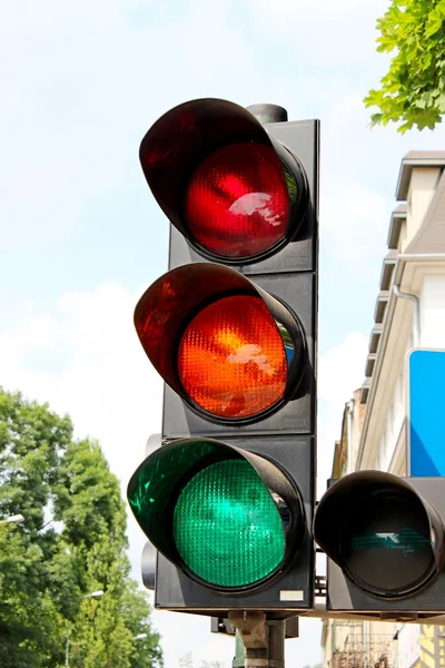 Verkeerslichten — Stockfoto