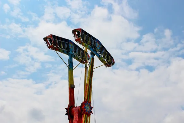 Kamikaze en el aire en una feria — Foto de Stock