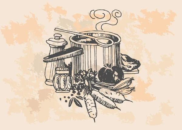 retro pot pişirme