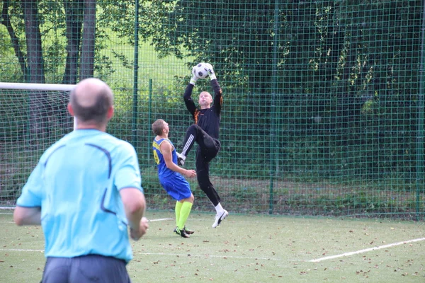 Amateurvoetbal, malopolska, Polen — Stockfoto