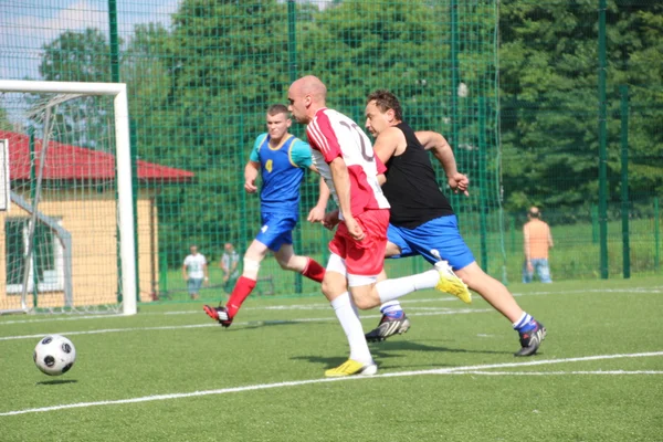 Amatör fotboll, malopolska, Polen — Stockfoto