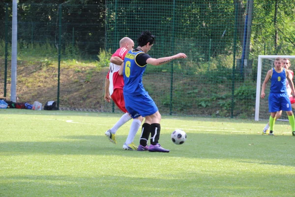 Fútbol amateur, Malopolska, Polonia — Foto de Stock