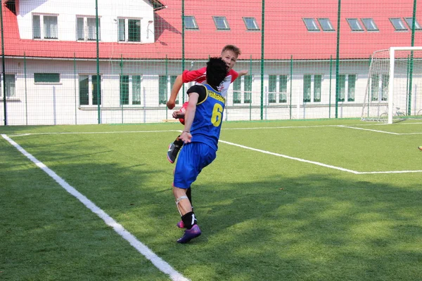 Amatör fotboll, malopolska, Polen — Stockfoto