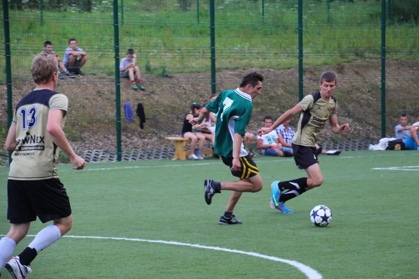 Amateurvoetbal, malopolska, Polen — Stockfoto