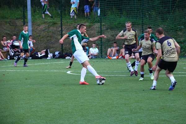 Amateurvoetbal, malopolska, Polen — Stockfoto