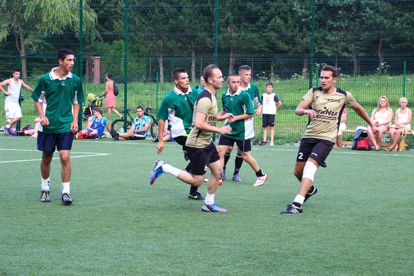 Ερασιτεχνικό ποδόσφαιρο, malopolska, Πολωνία — Φωτογραφία Αρχείου
