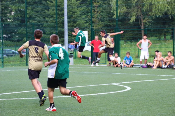 Calcio amatoriale, Malopolska, Polonia — Foto Stock