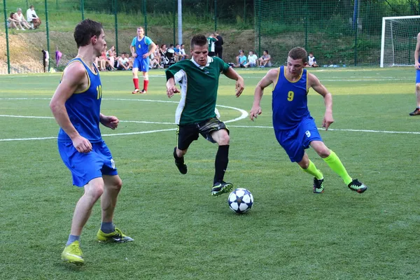 Amatör fotboll, malopolska, Polen — Stockfoto