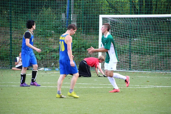 Amatérský fotbal, malopolska, Polsko — Stock fotografie