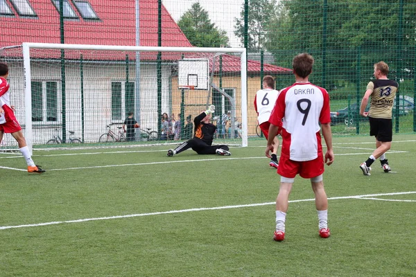 아마추어 축구, Malopolska, 폴란드 — 스톡 사진