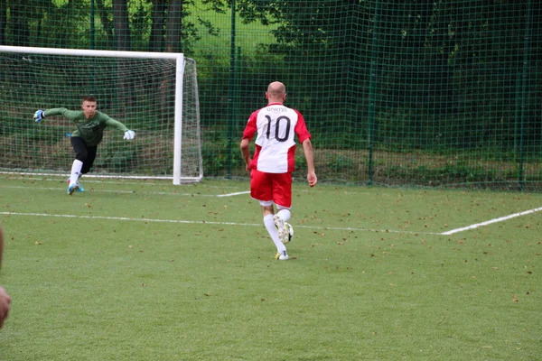 Fútbol amateur, Malopolska, Polonia — Foto de Stock