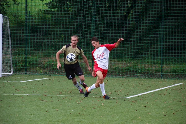 Fútbol amateur, Malopolska, Polonia — Foto de Stock