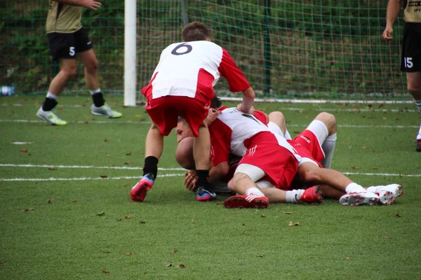 Fútbol amateur, Malopolska, Polonia — Foto de Stock