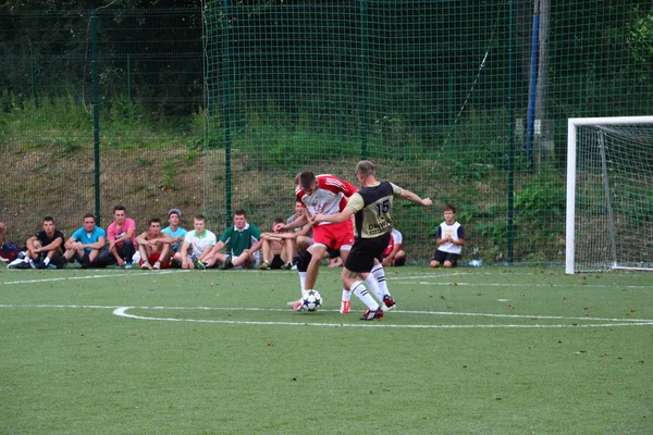 Amateurvoetbal, malopolska, Polen — Stockfoto