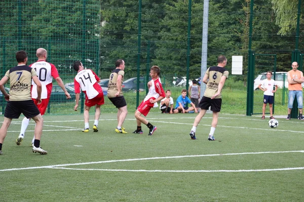 Amateurvoetbal, malopolska, Polen — Stockfoto