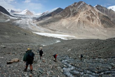 Tien shan dağlar, ak-shyrak region, kyrgyzstan