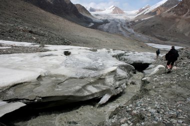 Tien shan dağlar, ak-shyrak region, kyrgyzstan