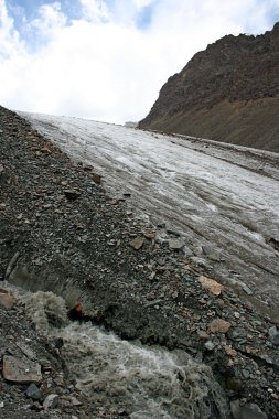 Tien shan dağlar, ak-shyrak region, kyrgyzstan