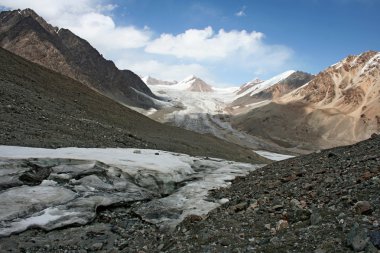 Tien shan dağlar, ak-shyrak region, kyrgyzstan