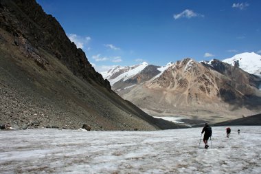 Tien shan dağlar, ak-shyrak region, kyrgyzstan