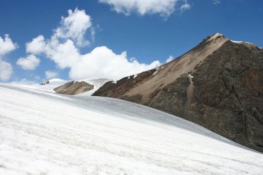 Tien shan dağlar, ak-shyrak region, kyrgyzstan